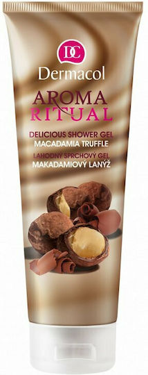 Dermacol Aroma Ritual Macadamia Truffle Αφρόλουτρο σε Gel & Άρωμα Σοκολάτα 250ml