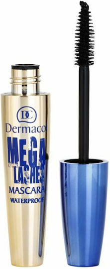 Dermacol Mega Lashes Black Mascara Μαύρο 12.5ml