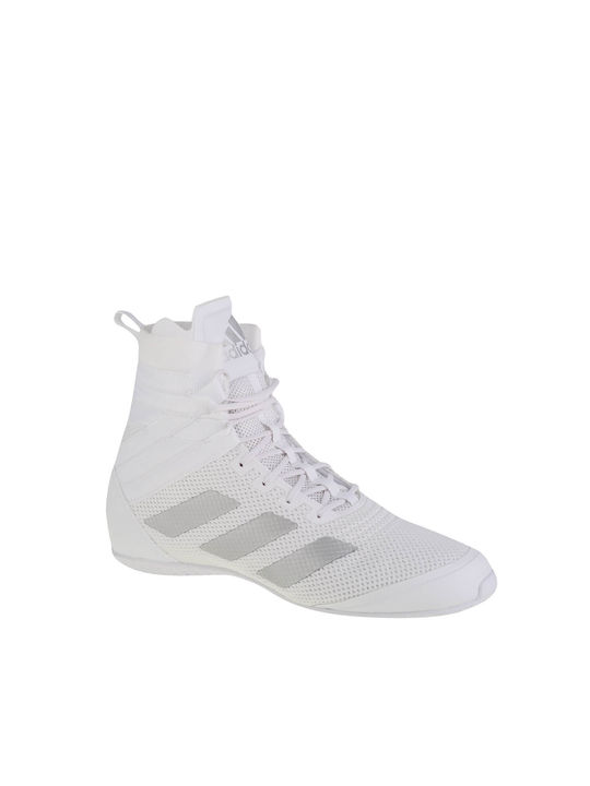 Adidas Speedex 18 Παπούτσια Πυγμαχίας Ενηλίκων Λευκά