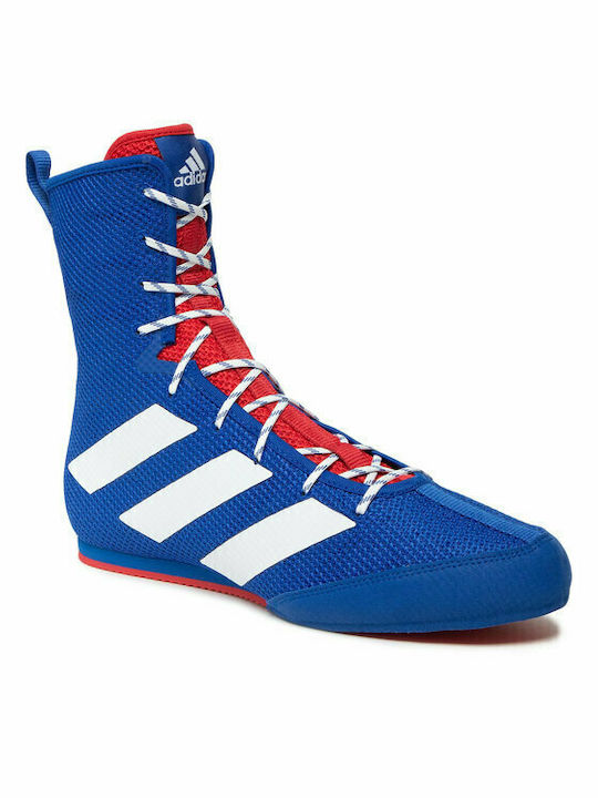 Adidas Box Hog 3 Παπούτσια Πυγμαχίας Ενηλίκων Μπλε