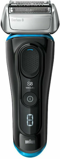 Braun Series 8 Ξυριστική Μηχανή Προσώπου Επαναφορτιζόμενη