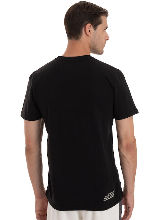 T-shirt Μαύρο