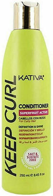 Kativa Keep Curl Definition & Shine Conditioner Αναδόμησης/θρέψης 250ml