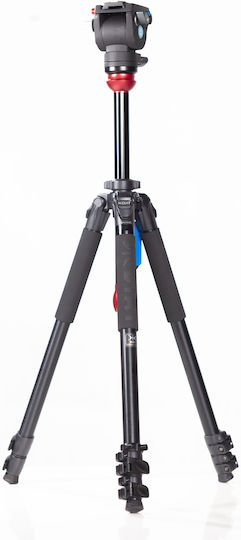 Diat Diat 293 Camera Tripod with Half Bowl Made of Aluminum Up to 175cm and 7kg Maximum Load