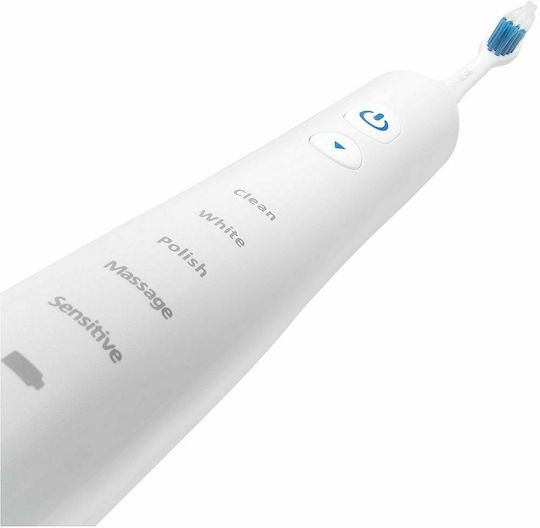 Sencor SOC 3312 White Periuță de dinți electrică cu Temporizator și Husă de Călătorie Albă