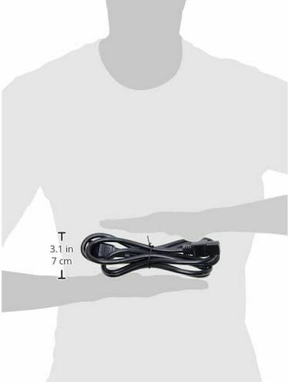 Cisco IEC C13 - IEC C14 Cable 2m Μαύρο CAB-C13-C14