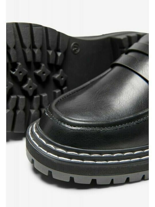 Only Γυναικεία Loafers σε Μαύρο Χρώμα