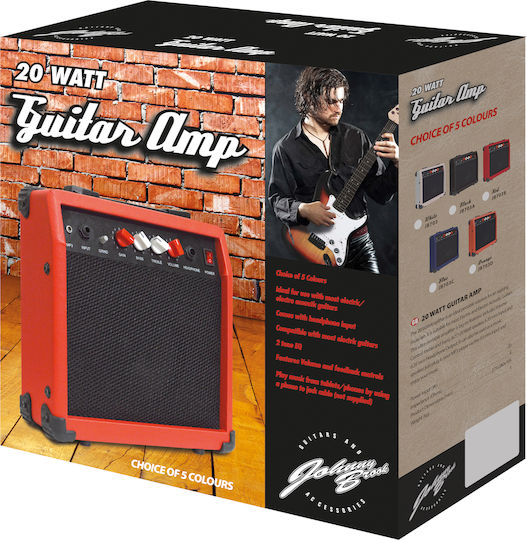 Johnny Brook Gehäuse für E-Gitarre 1 x 6.5" 20W Weiß