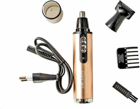 Gemei Rechargeable Nose And Hair Trimmer Trimmer Μηχανή Επαναφορτιζόμενη GM-3112