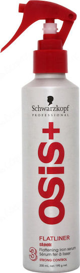 Schwarzkopf OSiS+ 3 Flatliner Spray Θερμοπροστασίας Μαλλιών κατά του Φριζαρίσματος 200ml