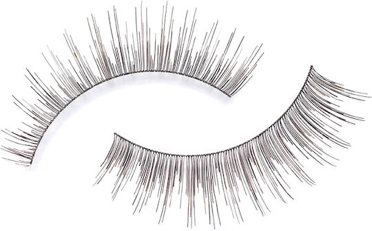 Eylure Naturals Βλεφαρίδες 070 Μαύρες Featherlight Feel με Κόλλα
