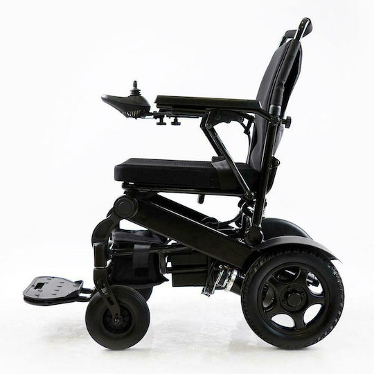 Wheel Easy Way Plus Elektrischer Klapprollstuhl Klappbarer Elektrischer Klapprollstuhl 42cm Y207S Schwarzer