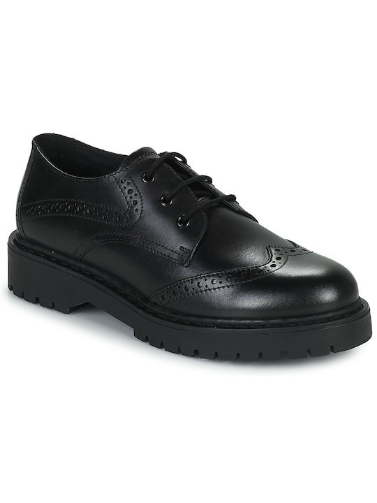 Geox Oxfords pentru femei în Negru Culore