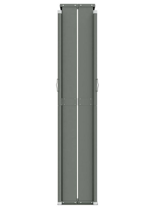 vidaXL Seitenrolloschatten Terrasse Cream 1.6x10m