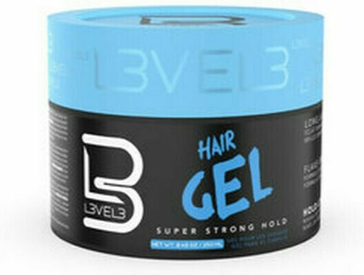 L3vel3 Barber Super Strong Hair Gel 250ml