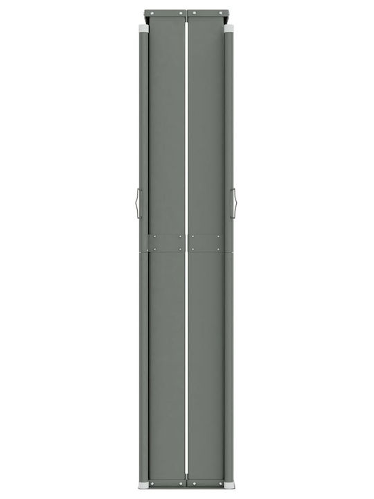 vidaXL Роло щора Тераса Синьо 1.6x10м