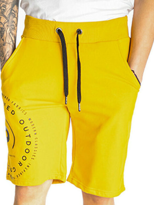 213651 Men's Athletic Shorts Yellow