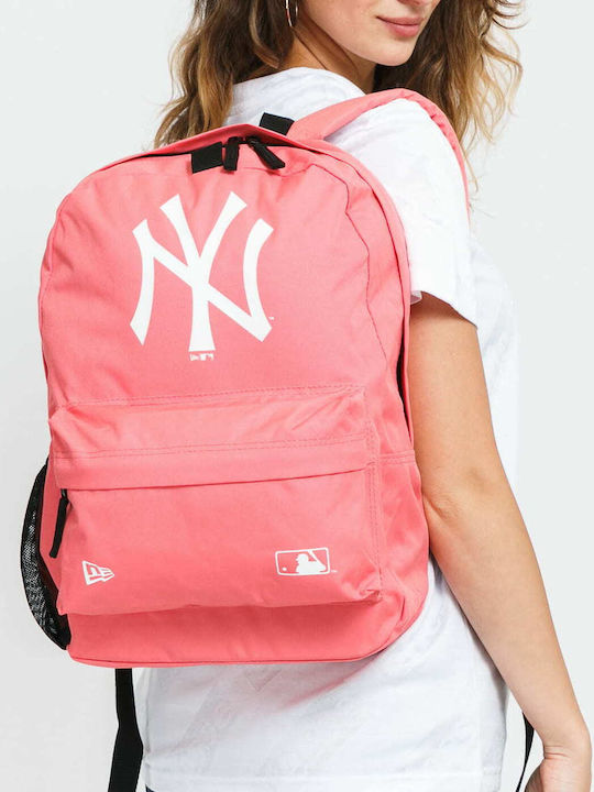 New Era New York Yankees Stadium School Bag Backpack Junior High-High School in Pink color 17lt