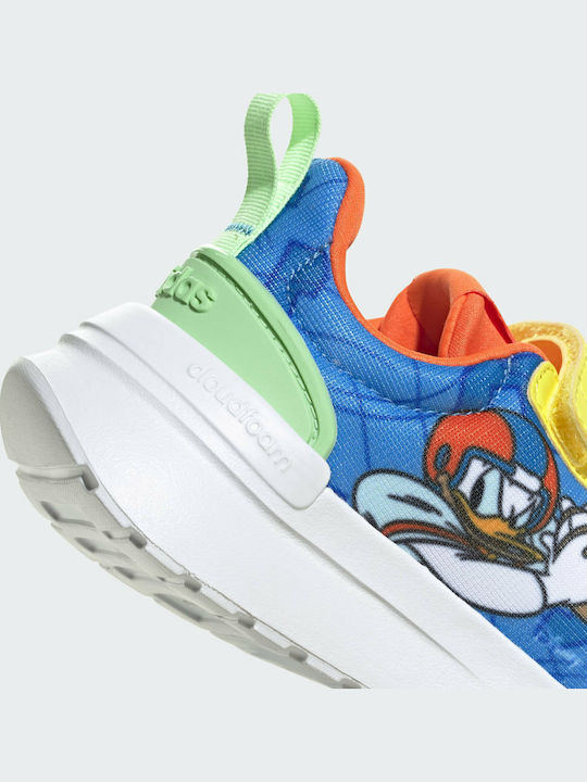 Racer TR21 Mickey C Αθλητικά Παιδικά Παπούτσια Running με Σκρατς Pulse Blue / Cloud White / Impact Orange