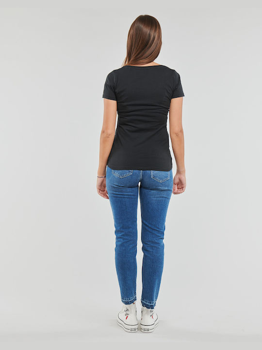 Pepe Jeans Γυναικείο T-shirt Μαύρο