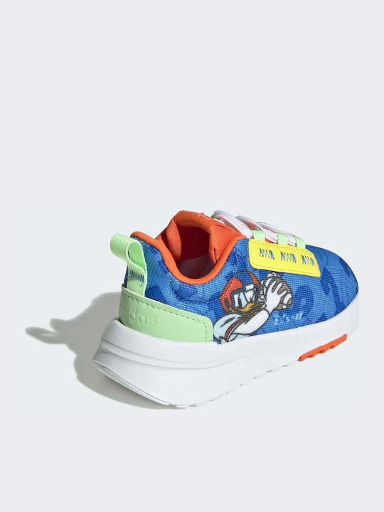 TR21 x Disney Racer Αθλητικά Παιδικά Παπούτσια Running με Κορδόνια Pulse Blue / Cloud White / Impact Orange