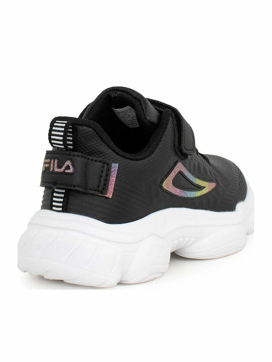 Memory Musha Kids Sneakers with Scratch Black