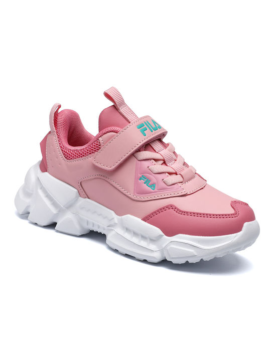 Fila Παιδικά Sneakers Memory Ruby 2V για Κορίτσι Ροζ