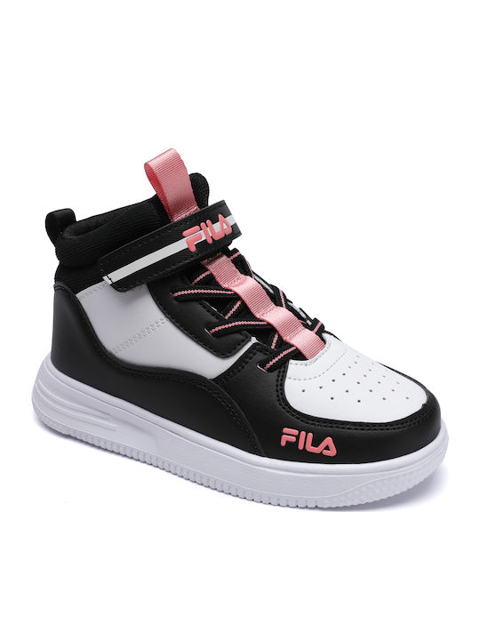 Memory Ayo V Kids Sneakers High with Scratch Black
