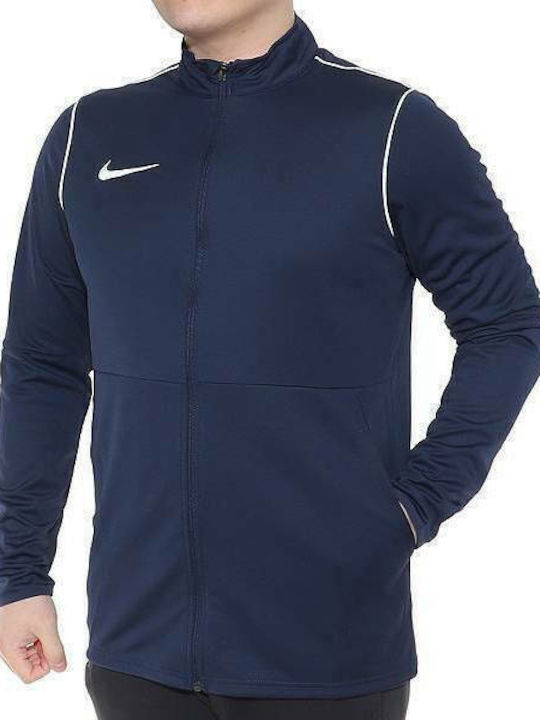 Nike Park 20 Men's Sweatshirt Jacket Dri-Fit with Pockets Navy