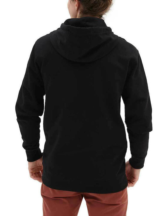 Vans Men's Sweatshirt with Hood and Pockets Black