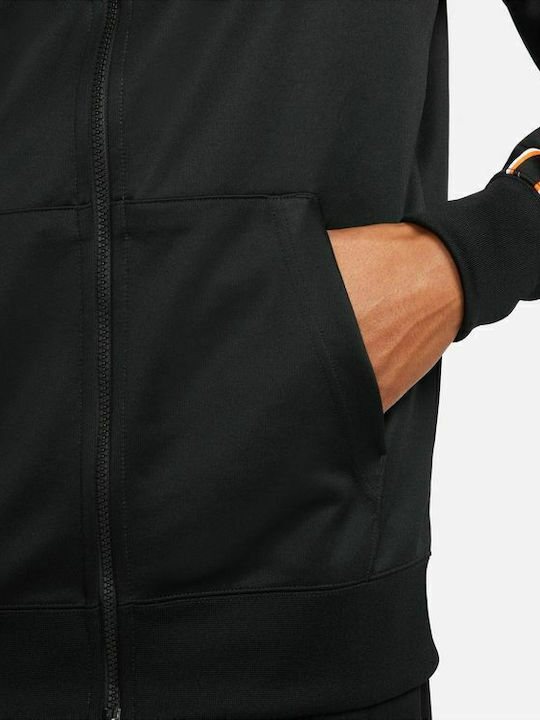 Sportswear Repeat Men's Cardigan Hooded Black