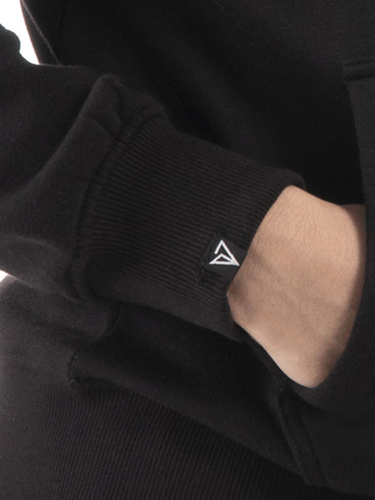 Men's Sweatshirt with Black Hood