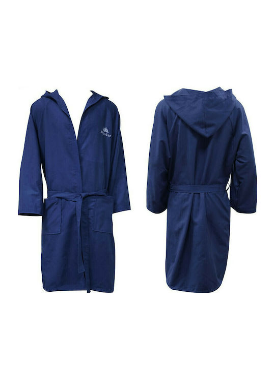 AlpinPro Nemo Kids Swimming Bathrobe Blue Microfiber