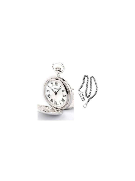 Lowell Watch Pocket Silver PO8111