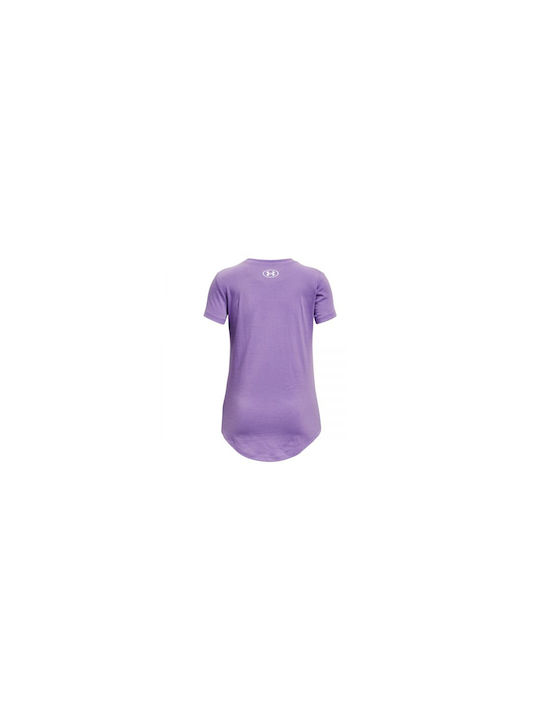 Under Armour Kids T-shirt Purple