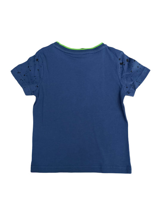 Kinder-T-Shirt Blau