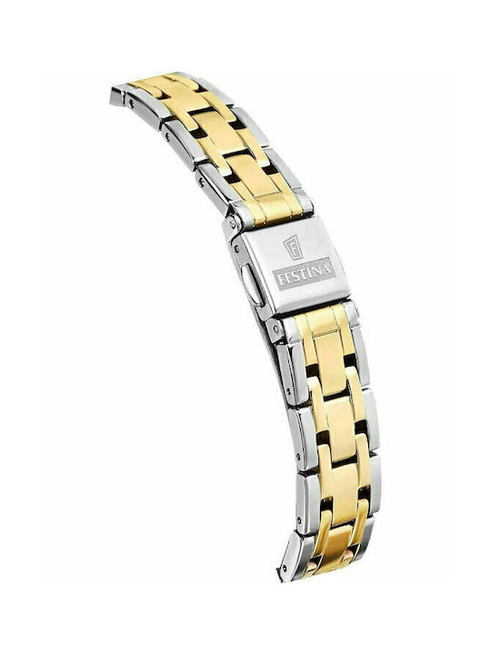 Festina Mademoiselle Uhr mit Gold Metallarmband