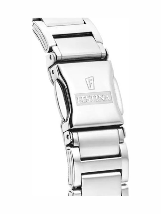 Festina Ceas de Damă cu Argintiu Brățară Metalică
