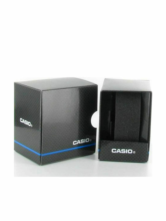 Casio Women's Watch with White Rubber Strap