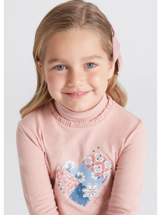 Mayoral Kids Blouse Long Sleeve Pink