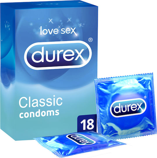 Durex Classic Condoms 18pcs