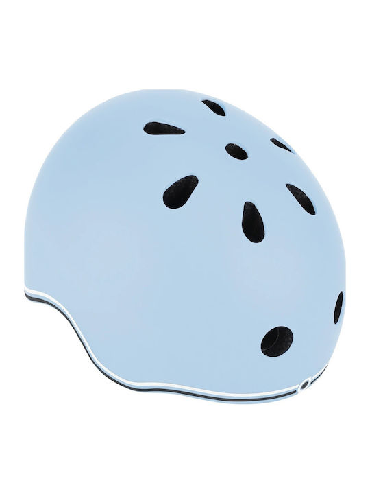 Globber Go Up Lights Kids' Helmet for City Bike Blue with LED Light
