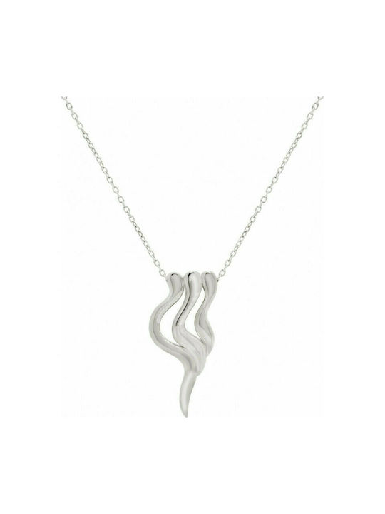 Jcou Like The Wind Necklace from Silver