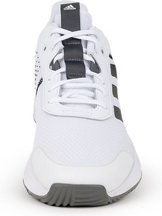 Ownthegame 2.0 Χαμηλά Μπασκετικά Παπούτσια Cloud White / Core Black / Grey Four