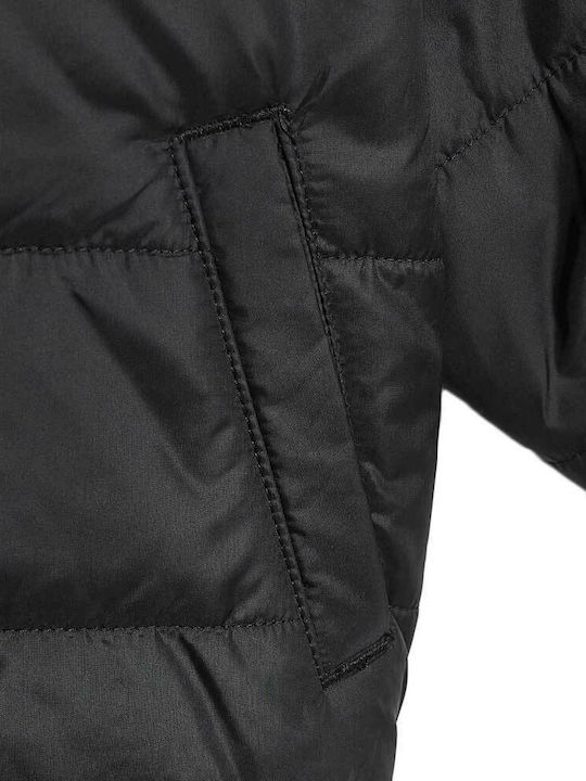 Kids' Sports Jacket Short with Hood Black Adicolor