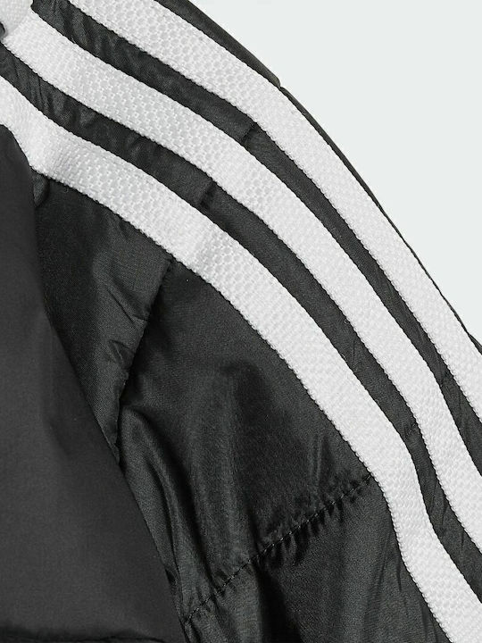Kids' Sports Jacket Short with Hood Black Adicolor