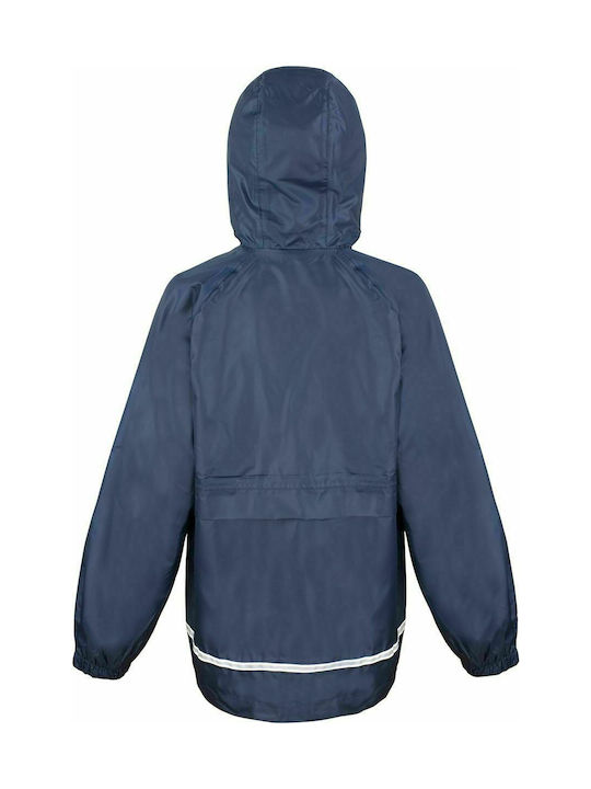 Result Kinderjacke Kurz mit Futter Marineblau