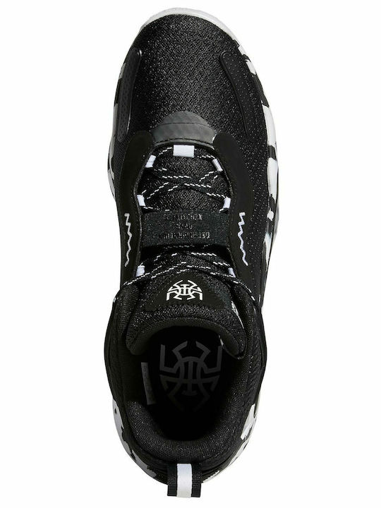 D.O.N. Issue #3 Χαμηλά Μπασκετικά Παπούτσια Core Black / Cloud White