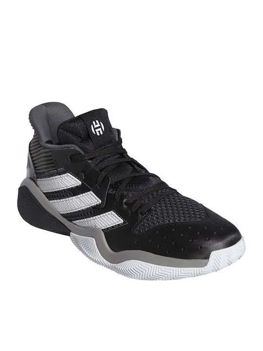 Harden Stepback Low Basketball Shoes Core Black / Grey Six / Cloud White