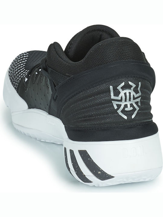 D.O.N. Issue #2 Χαμηλά Μπασκετικά Παπούτσια Core Black / Cloud White / Sky Tint